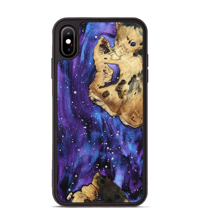 iPhone Xs Max Wood Phone Case - Junior (Cosmos, 801189)