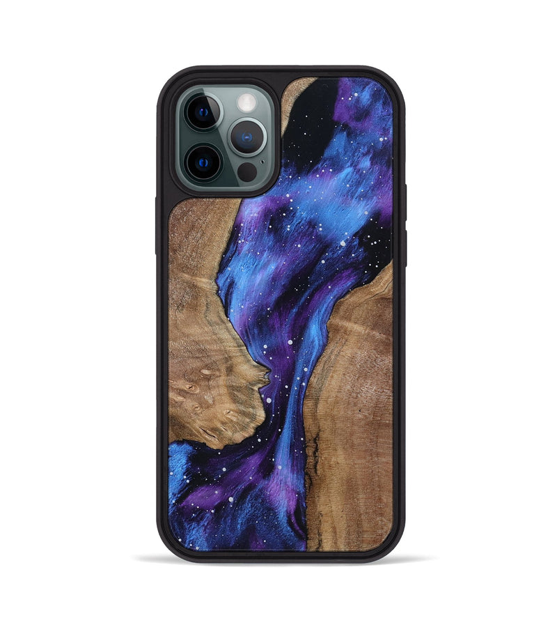 iPhone 12 Pro Wood Phone Case - Oda (Cosmos, 801190)