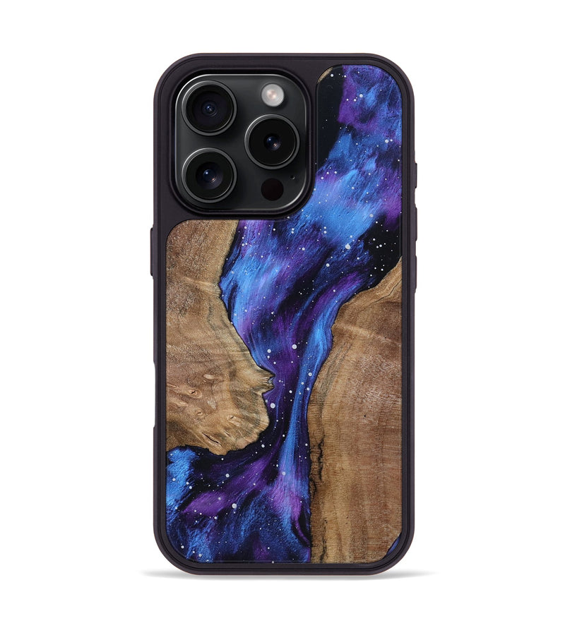 iPhone 16 Pro Wood Phone Case - Oda (Cosmos, 801190)