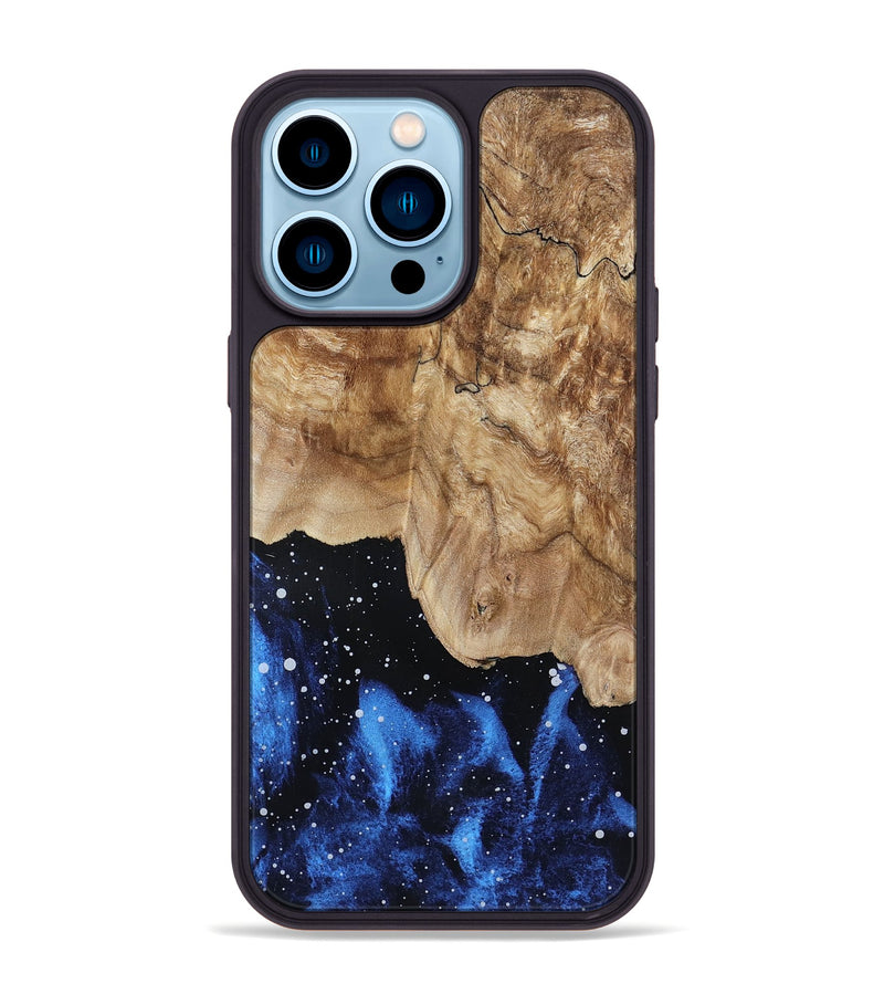 iPhone 14 Pro Max Wood Phone Case - Lilyana (Cosmos, 801192)