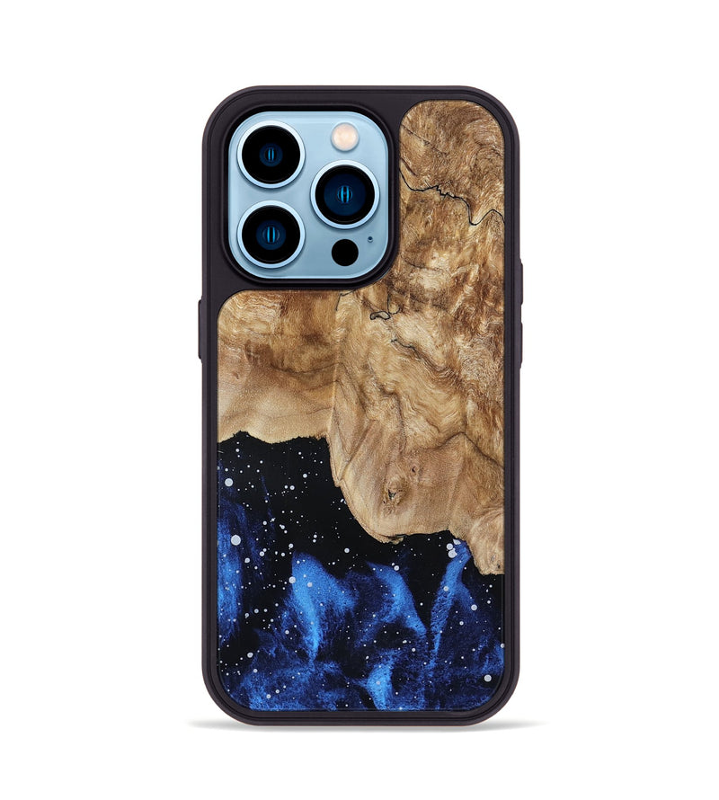 iPhone 14 Pro Wood Phone Case - Lilyana (Cosmos, 801192)