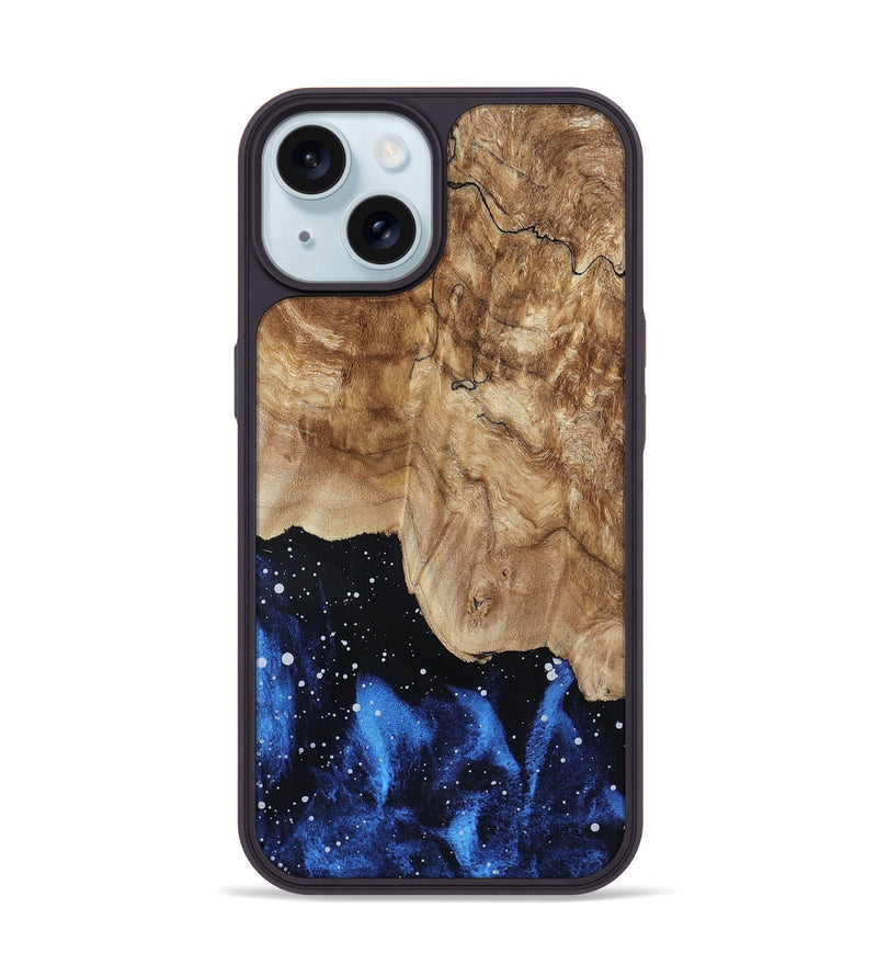 iPhone 15 Wood Phone Case - Lilyana (Cosmos, 801192)