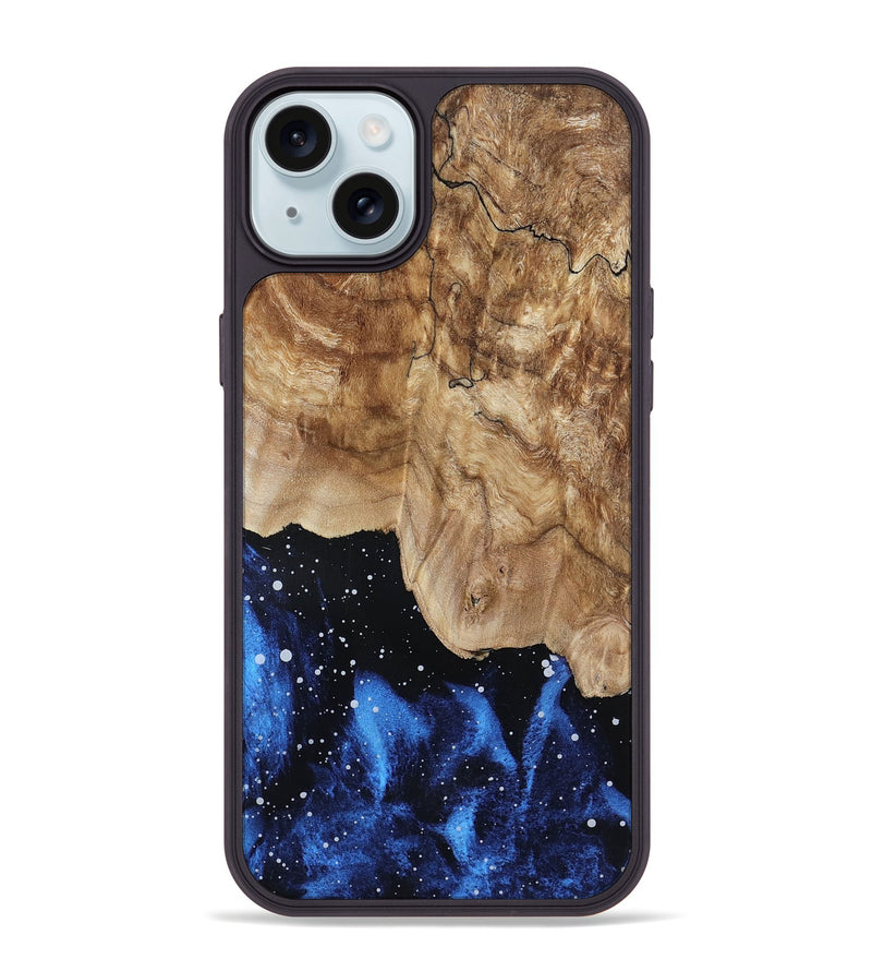 iPhone 15 Plus Wood Phone Case - Lilyana (Cosmos, 801192)