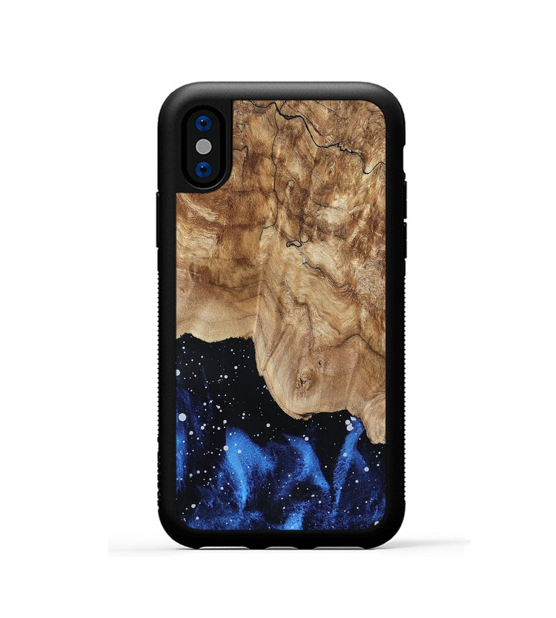 iPhone Xs Wood Phone Case - Lilyana (Cosmos, 801192)