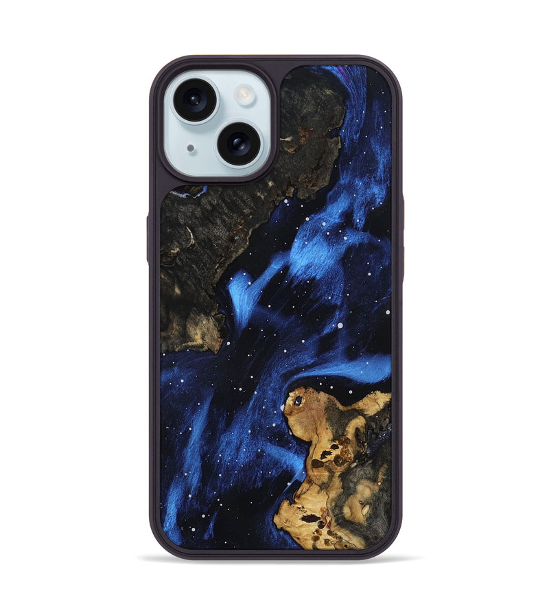 iPhone 15 Wood Phone Case - Al (Cosmos, 801193)