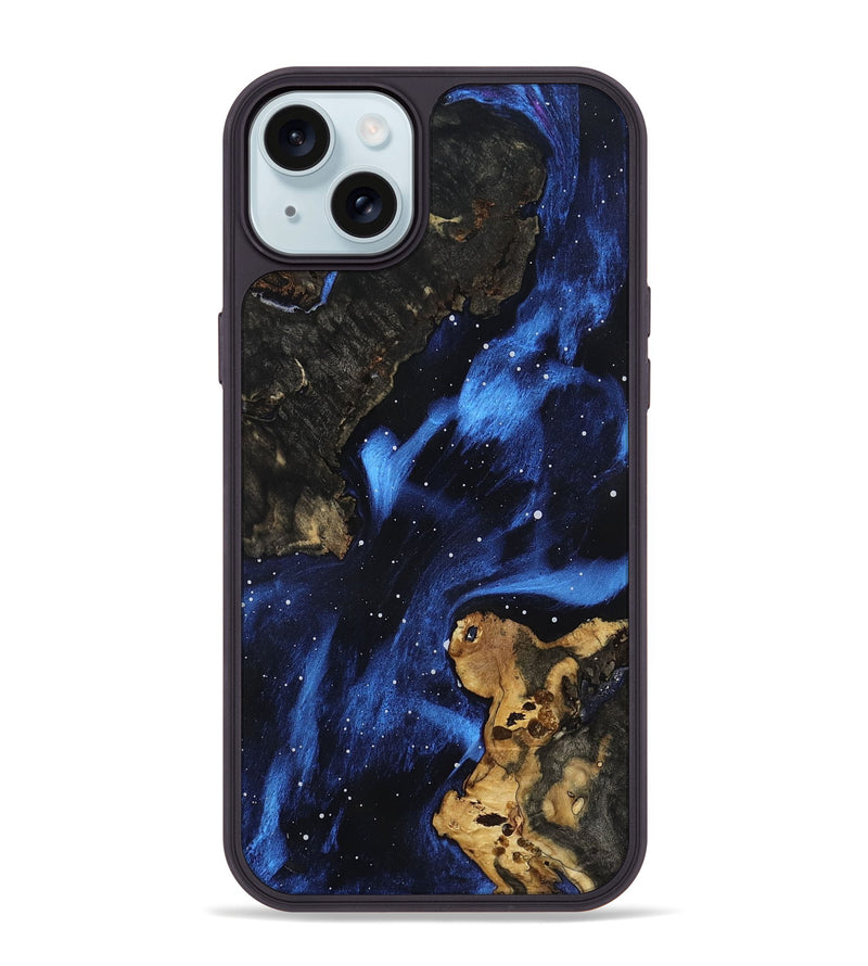 iPhone 15 Plus Wood Phone Case - Al (Cosmos, 801193)