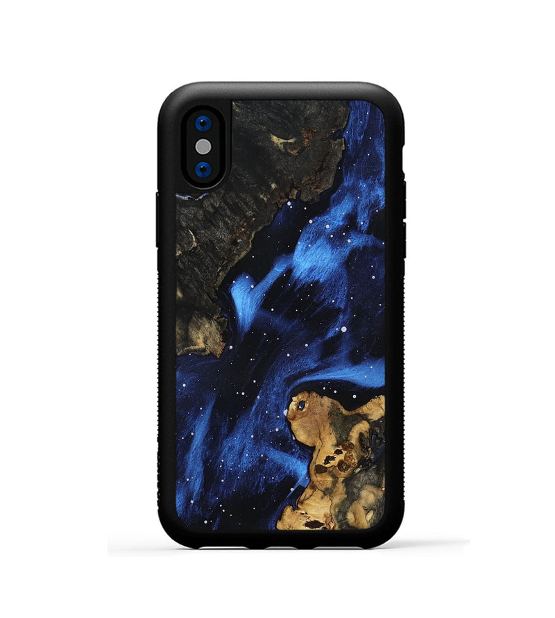 iPhone Xs Wood Phone Case - Al (Cosmos, 801193)