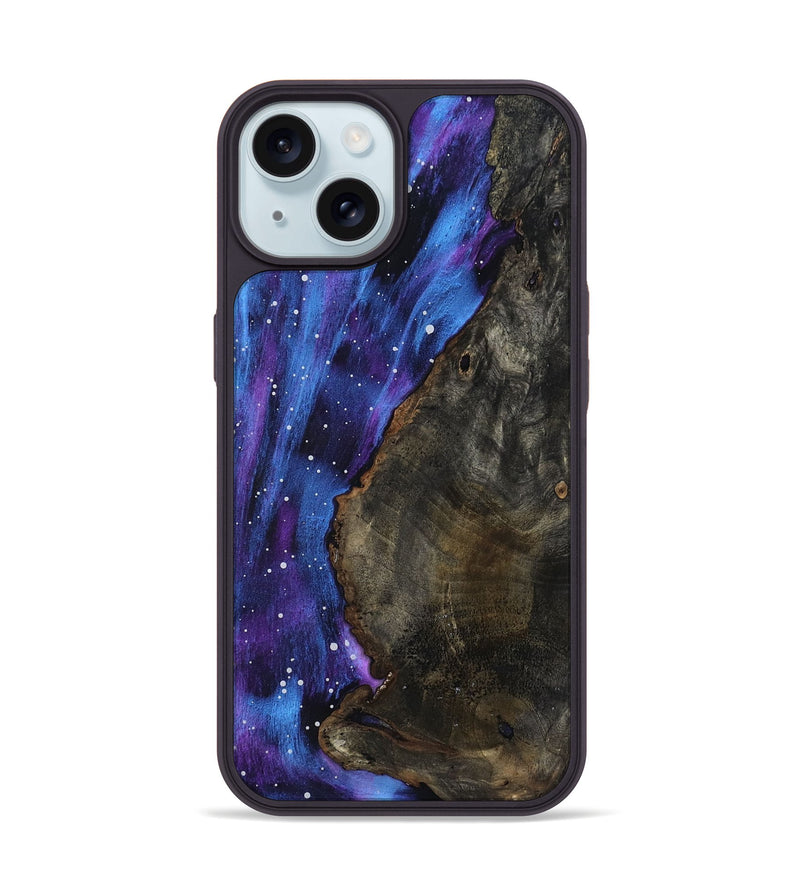 iPhone 15 Wood Phone Case - Kristin (Cosmos, 801195)