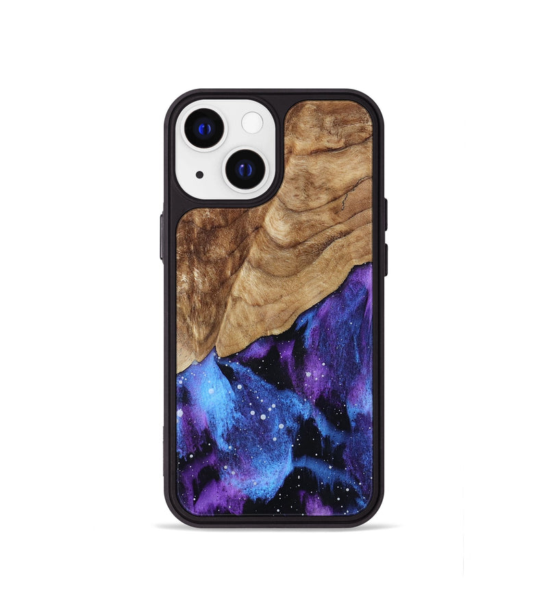 iPhone 13 mini Wood Phone Case - Lizette (Cosmos, 801198)