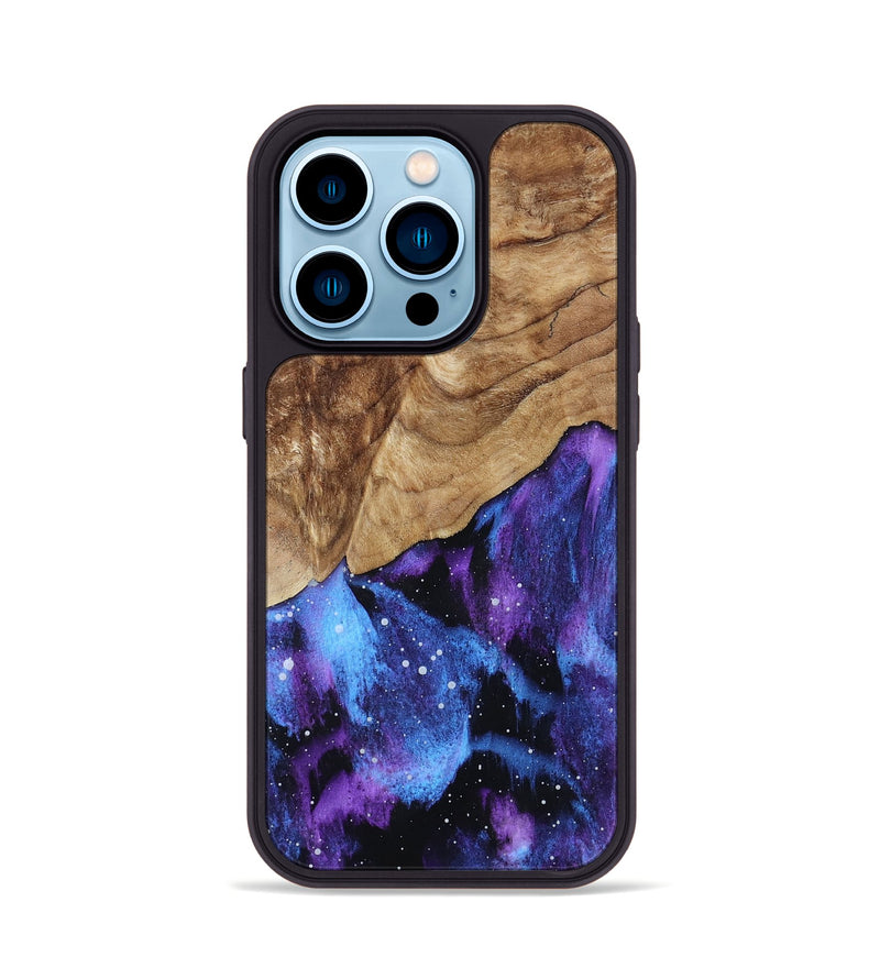 iPhone 14 Pro Wood Phone Case - Lizette (Cosmos, 801198)