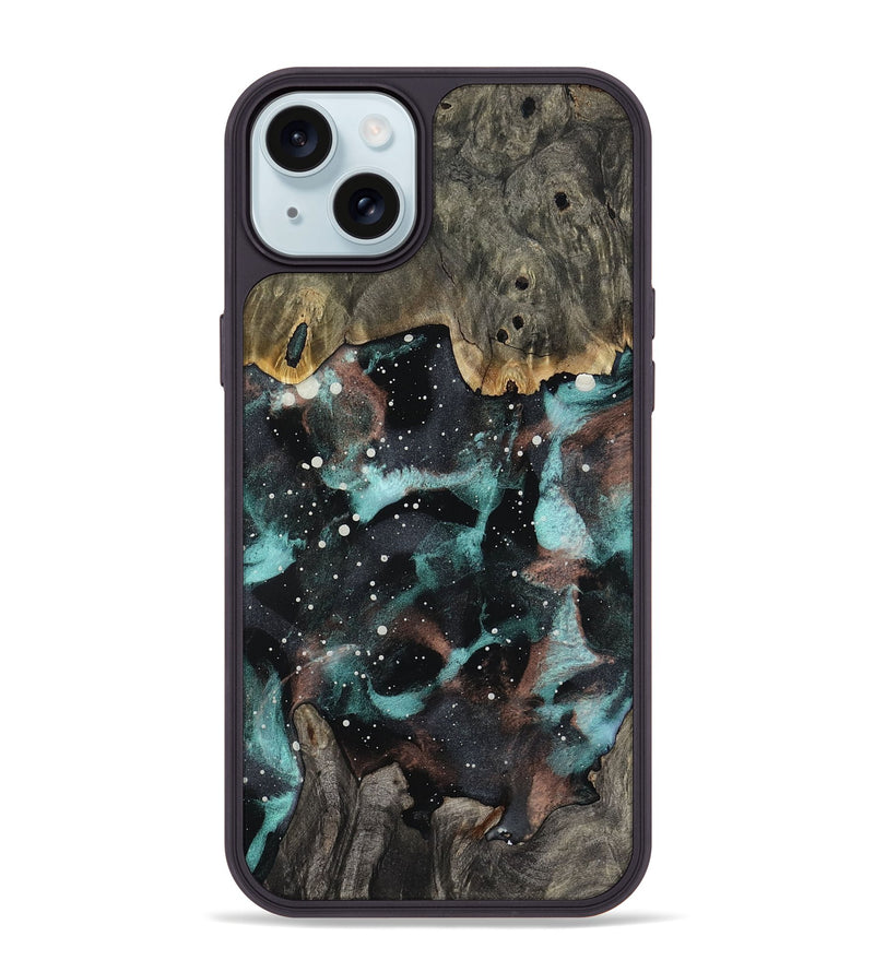 iPhone 15 Plus Wood Phone Case - Miya (Cosmos, 801199)