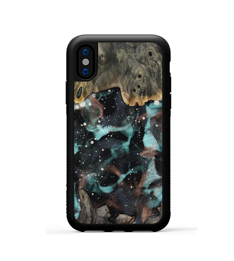 iPhone Xs Wood Phone Case - Miya (Cosmos, 801199)