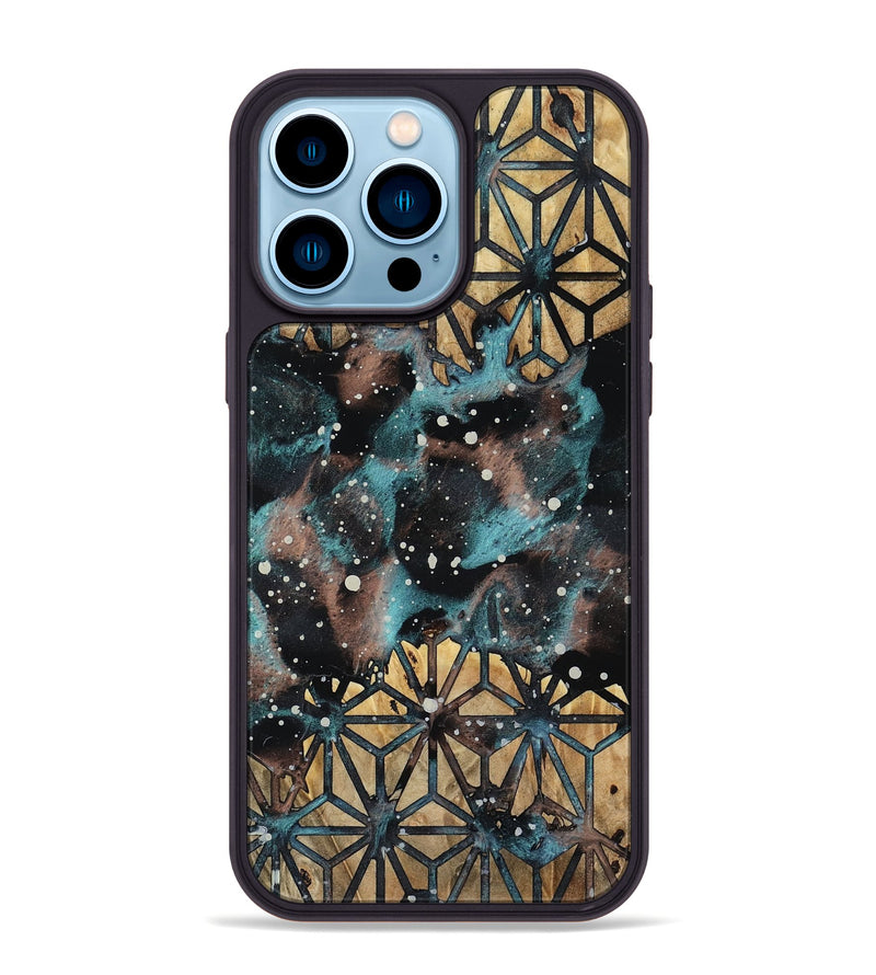 iPhone 14 Pro Max Wood Phone Case - Rodrick (Cosmos, 801200)