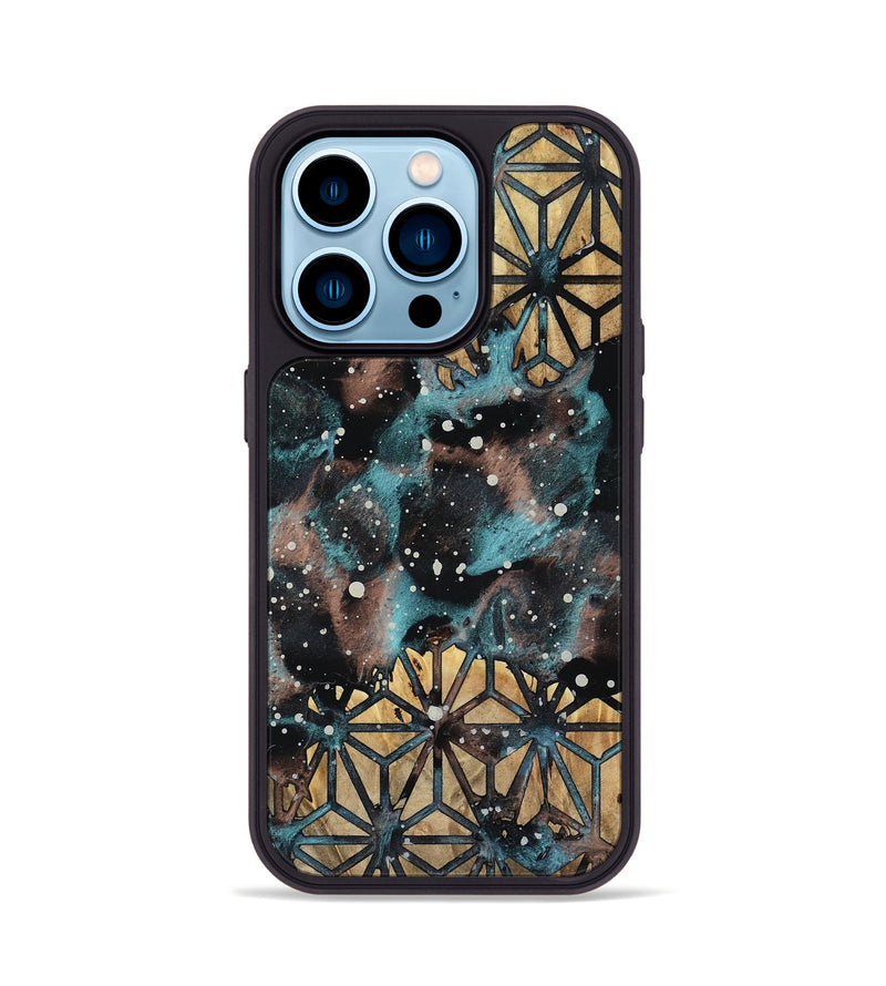 iPhone 14 Pro Wood Phone Case - Rodrick (Cosmos, 801200)