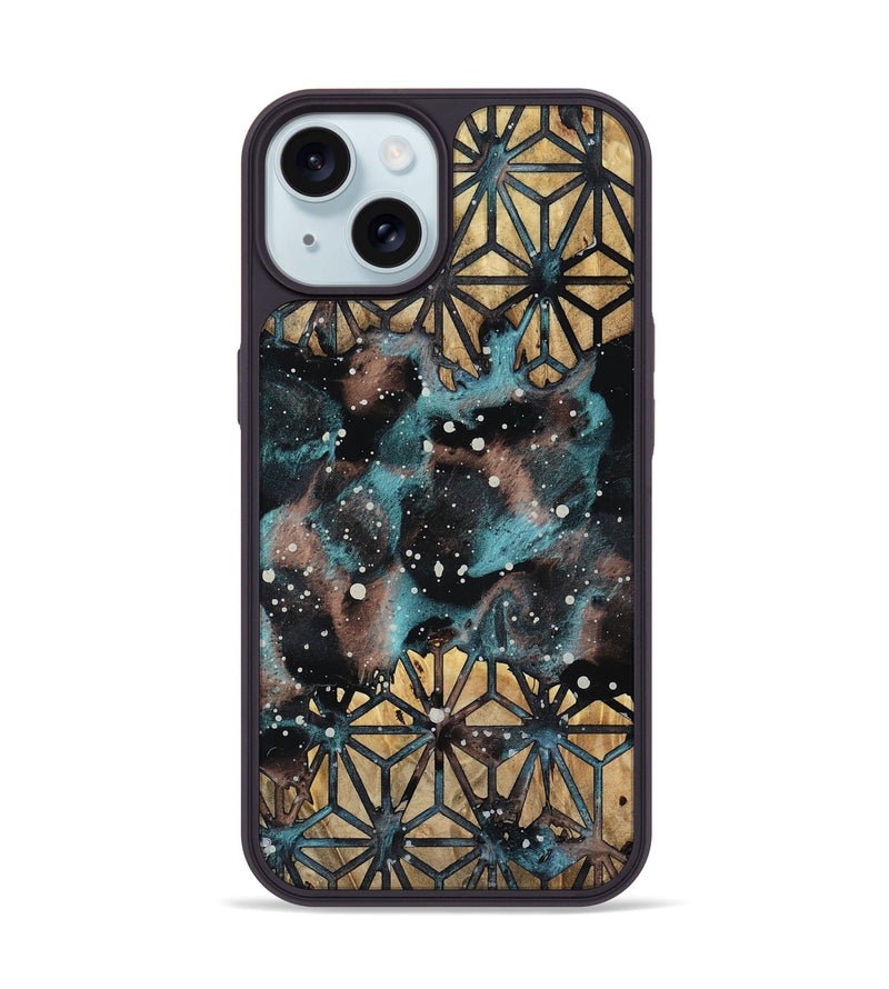 iPhone 15 Wood Phone Case - Rodrick (Cosmos, 801200)