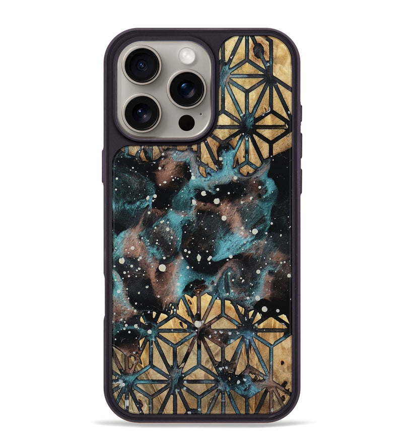 iPhone 16 Pro Max Wood Phone Case - Rodrick (Cosmos, 801200)