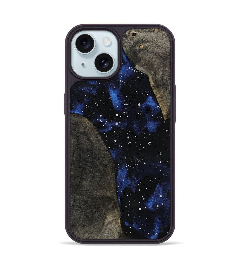 iPhone 15 Wood Phone Case - Carolee (Cosmos, 801202)