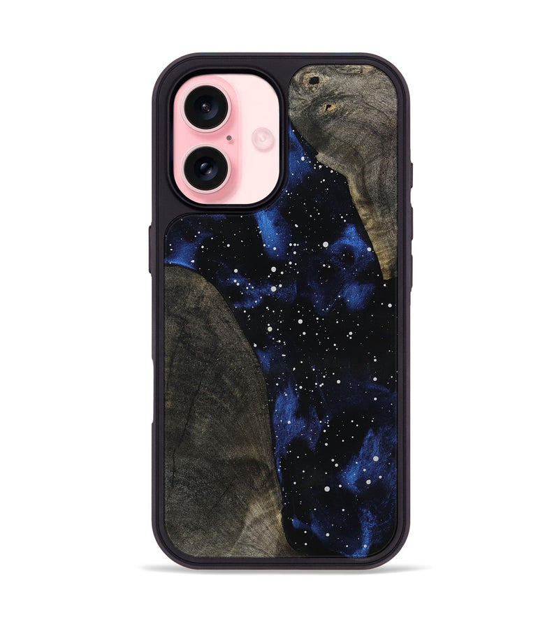 iPhone 16 Wood Phone Case - Carolee (Cosmos, 801202)