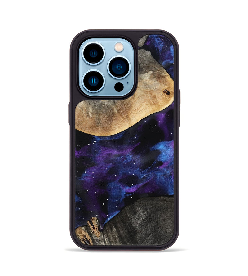 iPhone 14 Pro Wood Phone Case - Elda (Cosmos, 801203)