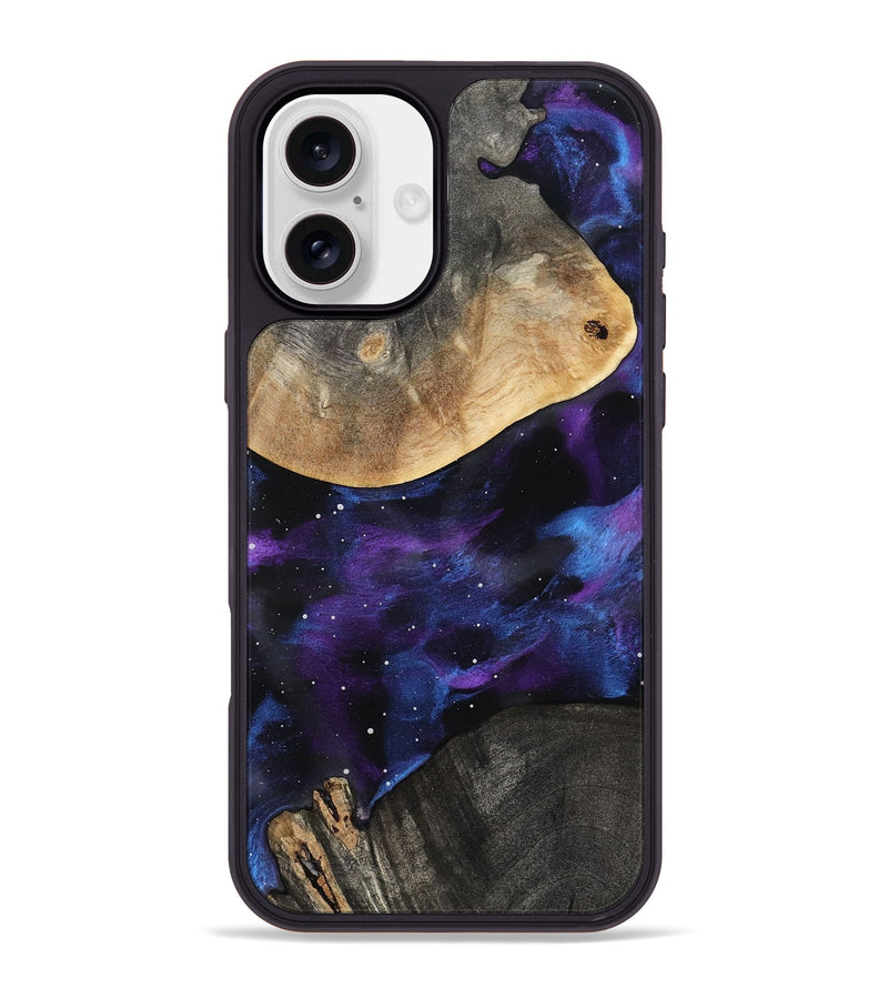 iPhone 16 Plus Wood Phone Case - Elda (Cosmos, 801203)