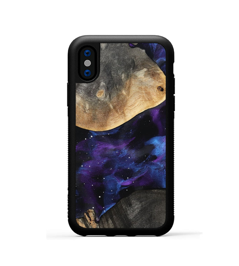 iPhone Xs Wood Phone Case - Elda (Cosmos, 801203)