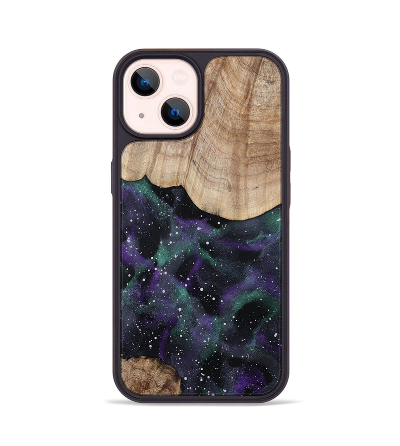 iPhone 14 Wood Phone Case - Lenora (Cosmos, 801204)