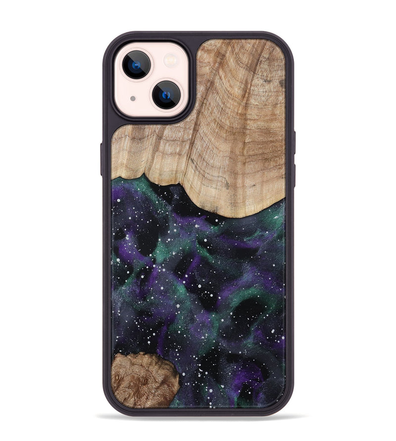 iPhone 14 Plus Wood Phone Case - Lenora (Cosmos, 801204)