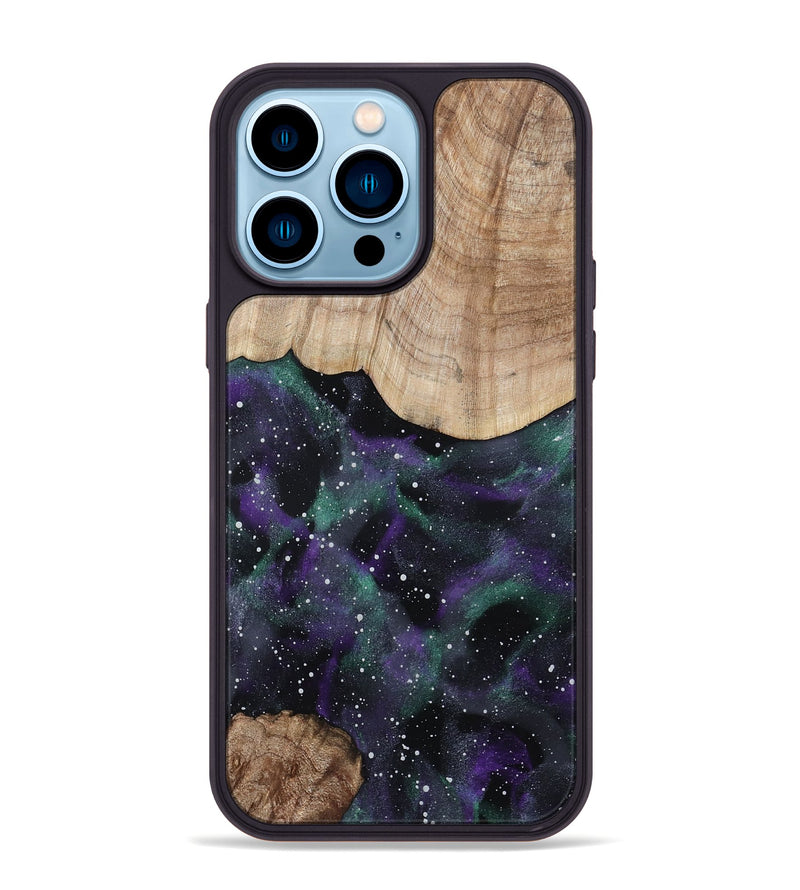 iPhone 14 Pro Max Wood Phone Case - Lenora (Cosmos, 801204)