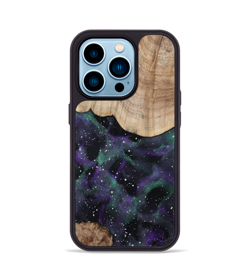 iPhone 14 Pro Wood Phone Case - Lenora (Cosmos, 801204)