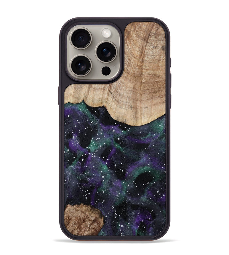 iPhone 15 Pro Max Wood Phone Case - Lenora (Cosmos, 801204)