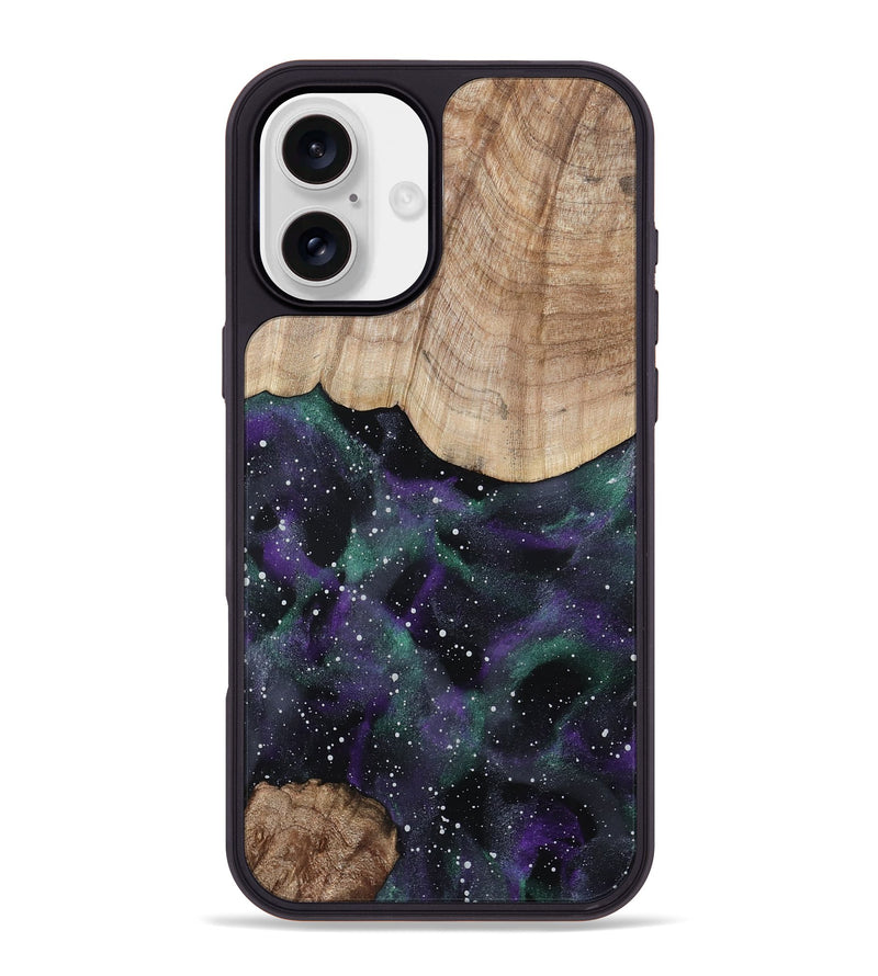 iPhone 16 Plus Wood Phone Case - Lenora (Cosmos, 801204)