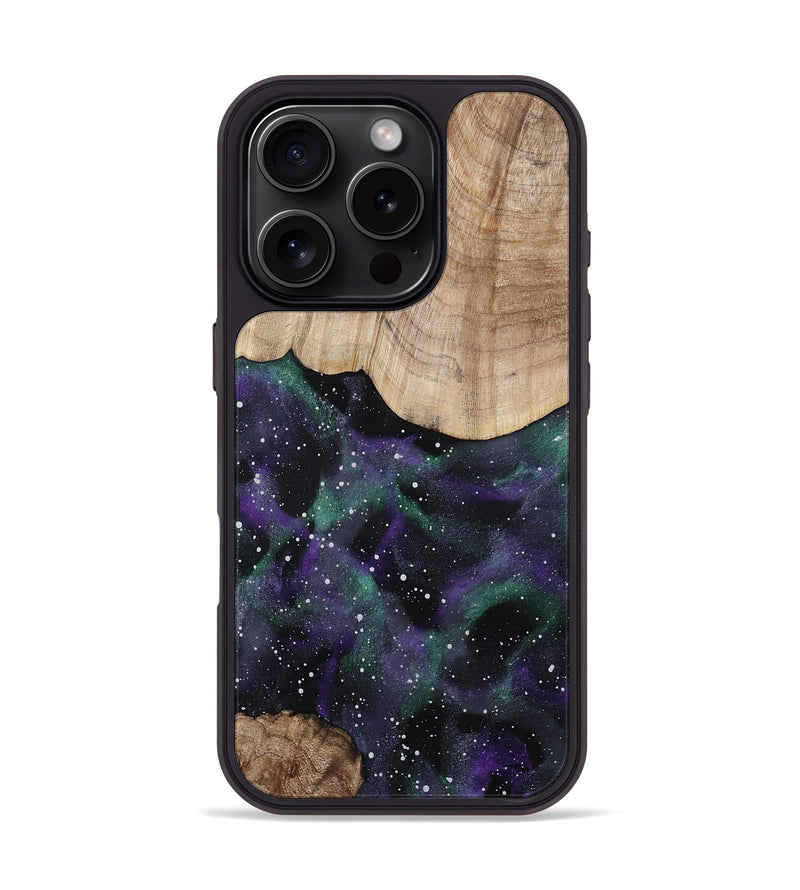 iPhone 16 Pro Wood Phone Case - Lenora (Cosmos, 801204)