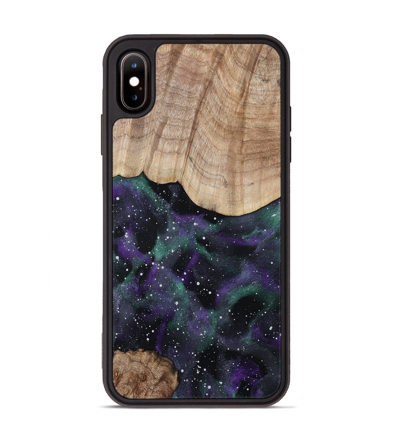 iPhone Xs Max Wood Phone Case - Lenora (Cosmos, 801204)