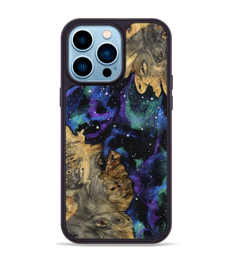 iPhone 14 Pro Max Wood Phone Case - Milena (Cosmos, 801205)