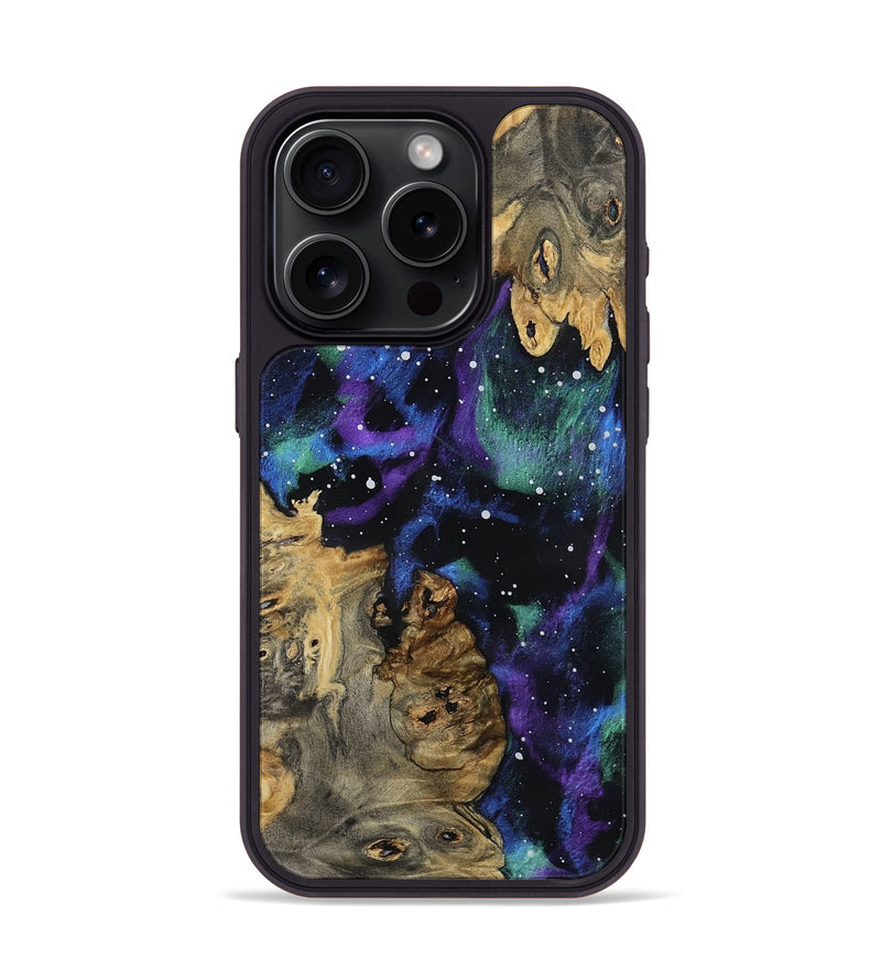 iPhone 15 Pro Wood Phone Case - Milena (Cosmos, 801205)
