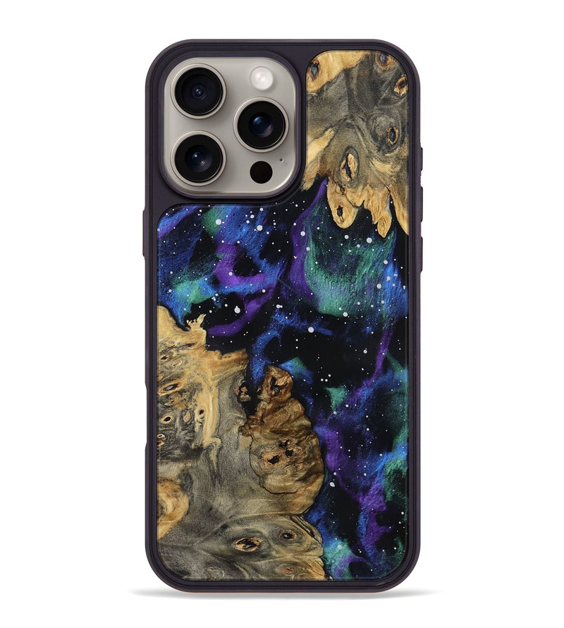 iPhone 16 Pro Max Wood Phone Case - Milena (Cosmos, 801205)