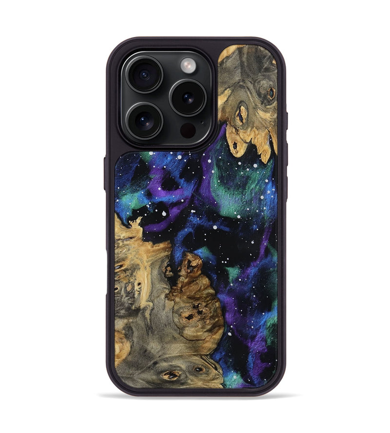 iPhone 16 Pro Wood Phone Case - Milena (Cosmos, 801205)