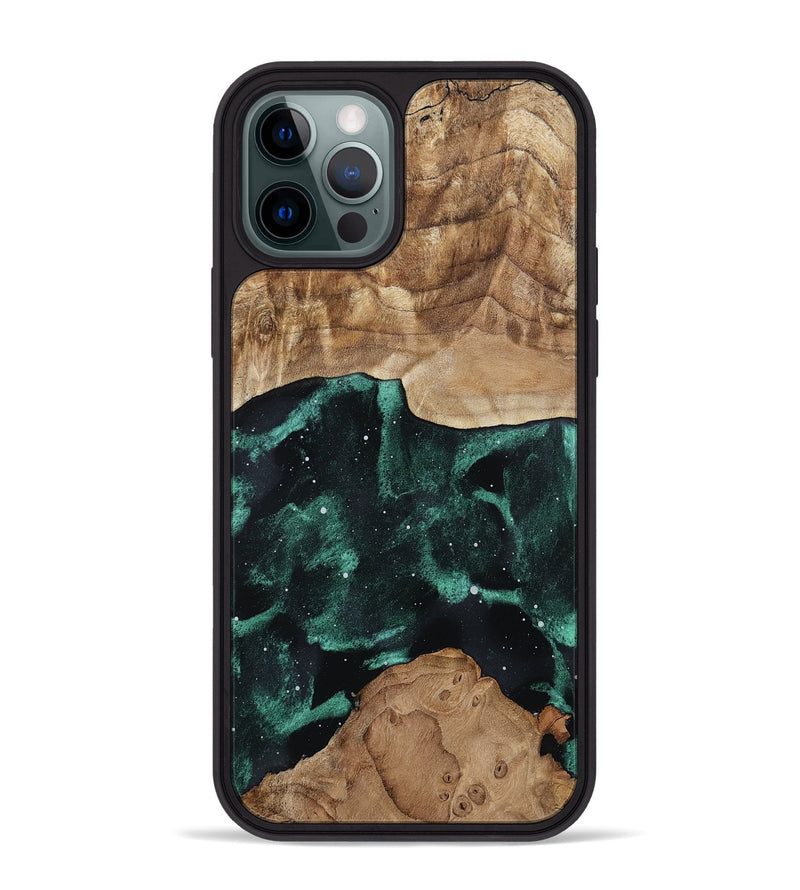 iPhone 12 Pro Max Wood Phone Case - Kyan (Cosmos, 801206)