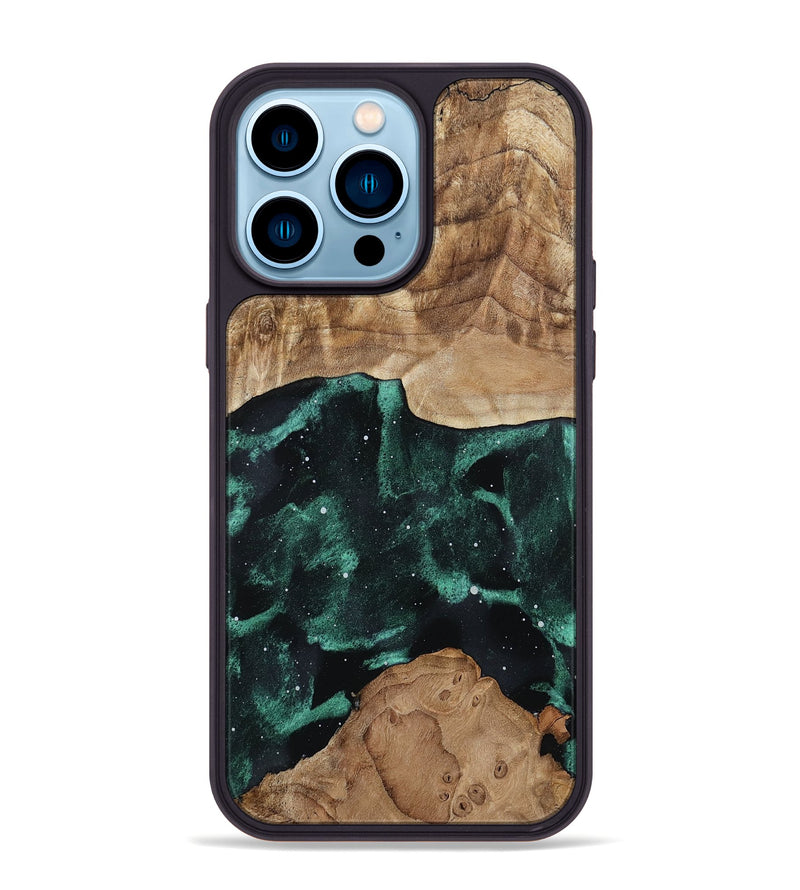 iPhone 14 Pro Max Wood Phone Case - Kyan (Cosmos, 801206)