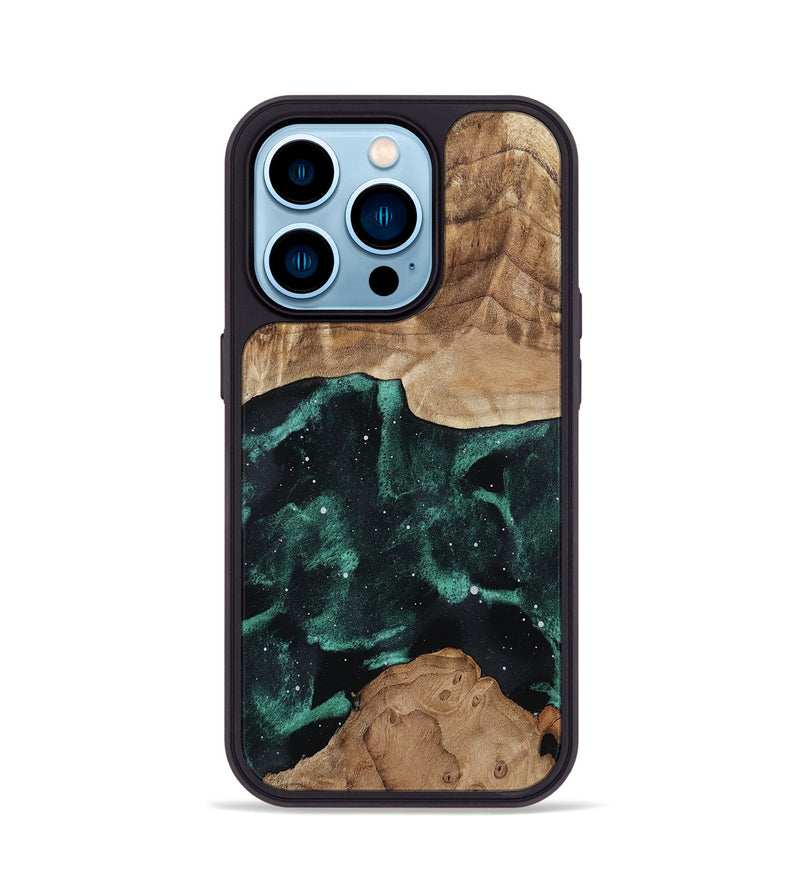 iPhone 14 Pro Wood Phone Case - Kyan (Cosmos, 801206)