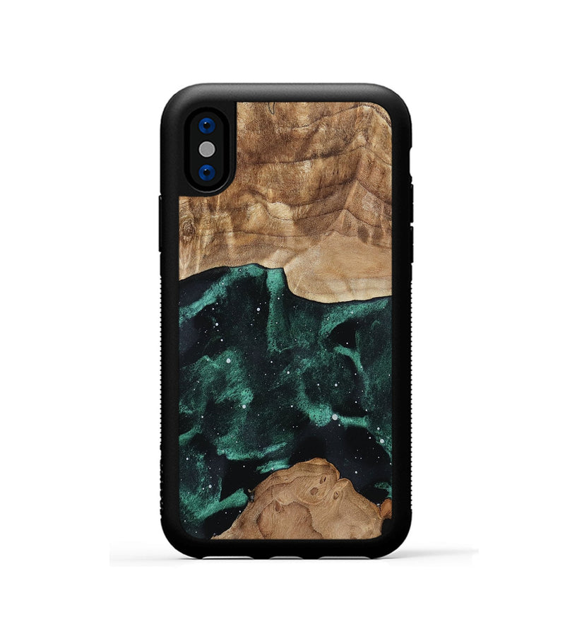 iPhone Xs Wood Phone Case - Kyan (Cosmos, 801206)