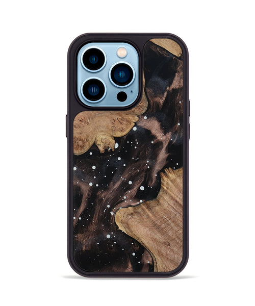 iPhone 14 Pro Wood Phone Case - Hadlee (Cosmos, 801208)