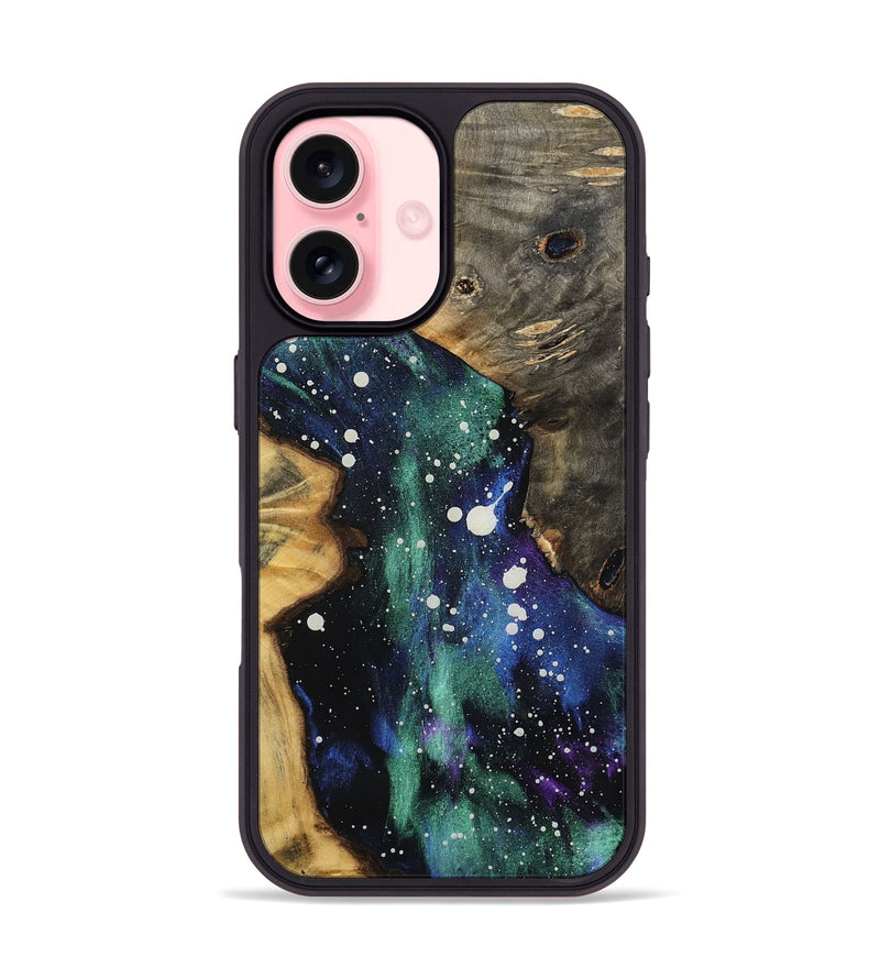 iPhone 16 Wood Phone Case - Louann (Cosmos, 801210)