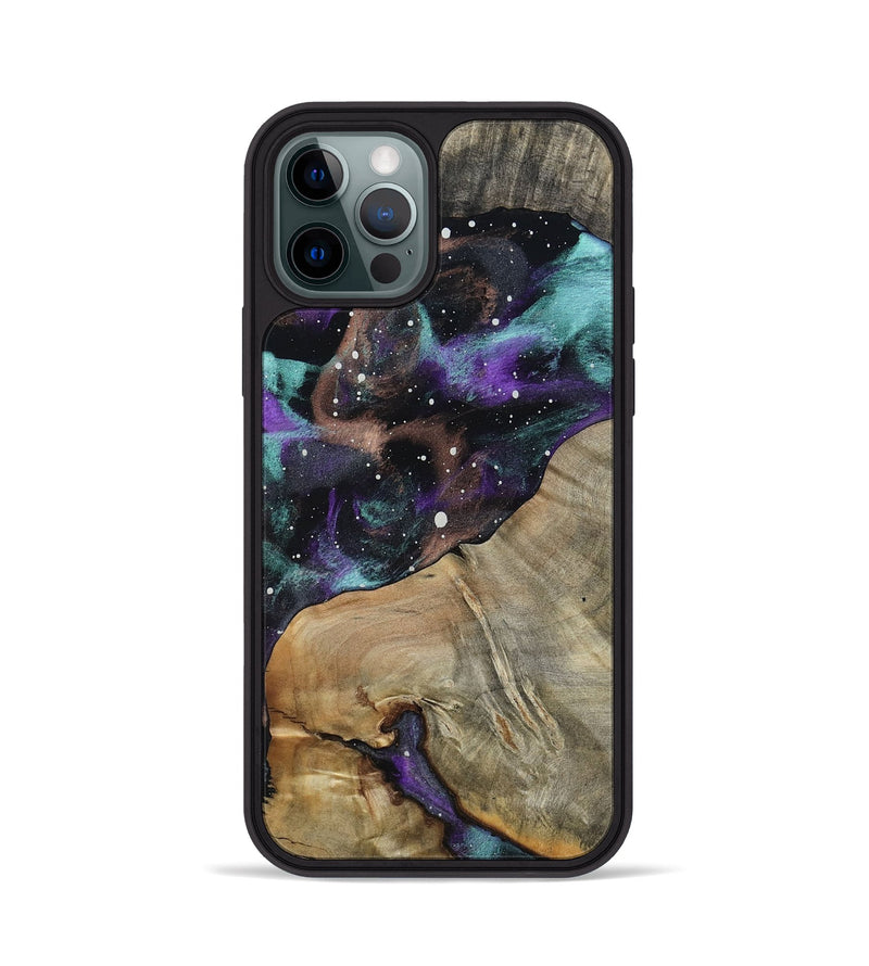iPhone 12 Pro Wood Phone Case - Evette (Cosmos, 801211)