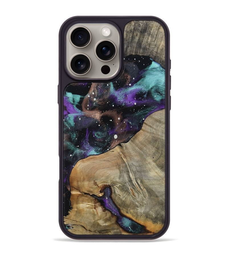 iPhone 16 Pro Max Wood Phone Case - Evette (Cosmos, 801211)