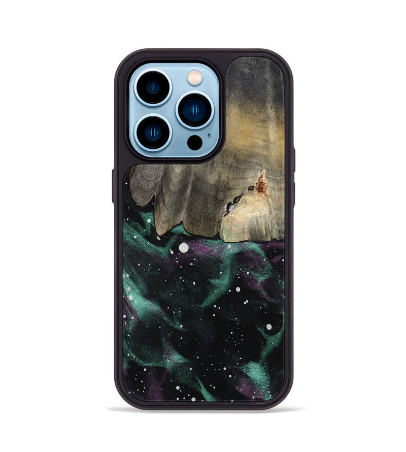 iPhone 14 Pro Wood Phone Case - Gayle (Cosmos, 801212)