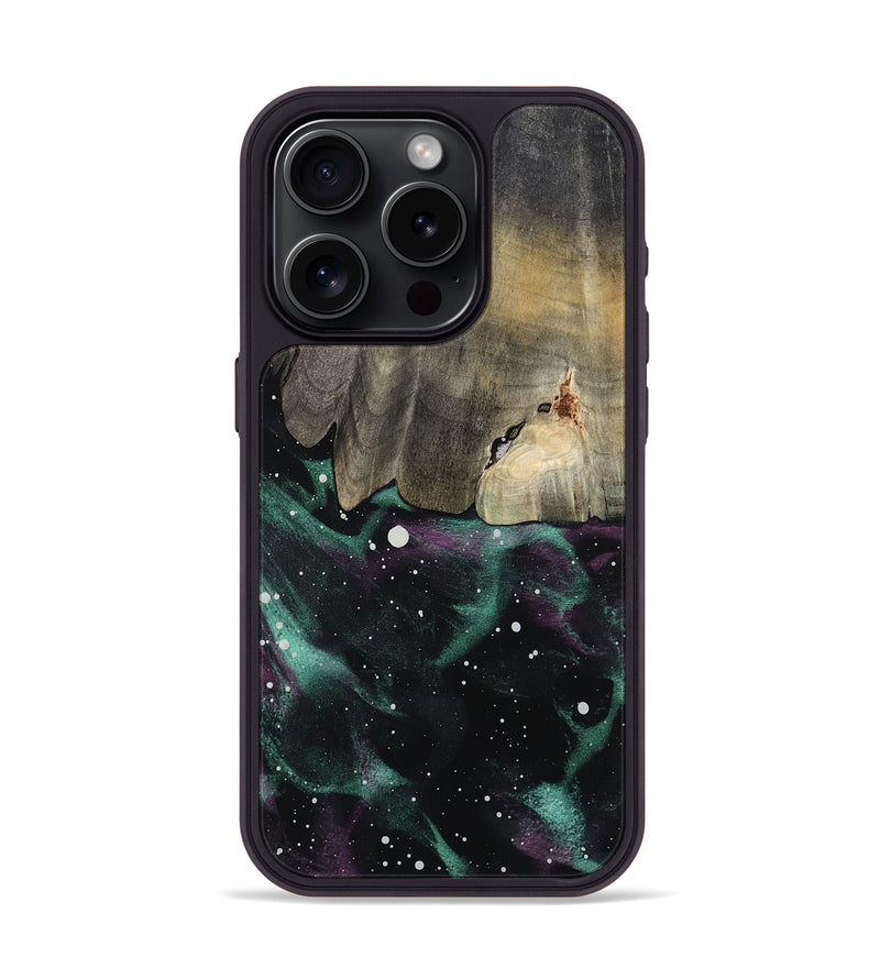iPhone 15 Pro Wood Phone Case - Gayle (Cosmos, 801212)