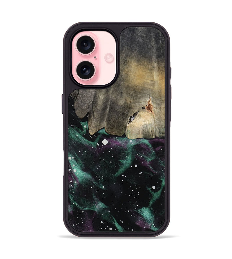 iPhone 16 Wood Phone Case - Gayle (Cosmos, 801212)