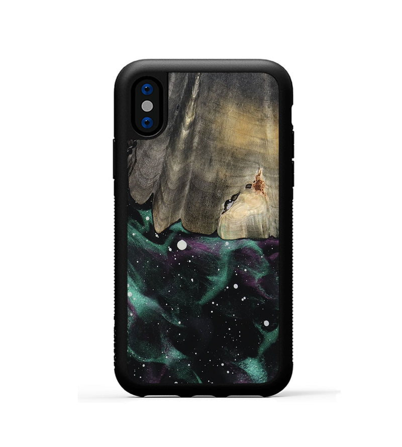 iPhone Xs Wood Phone Case - Gayle (Cosmos, 801212)