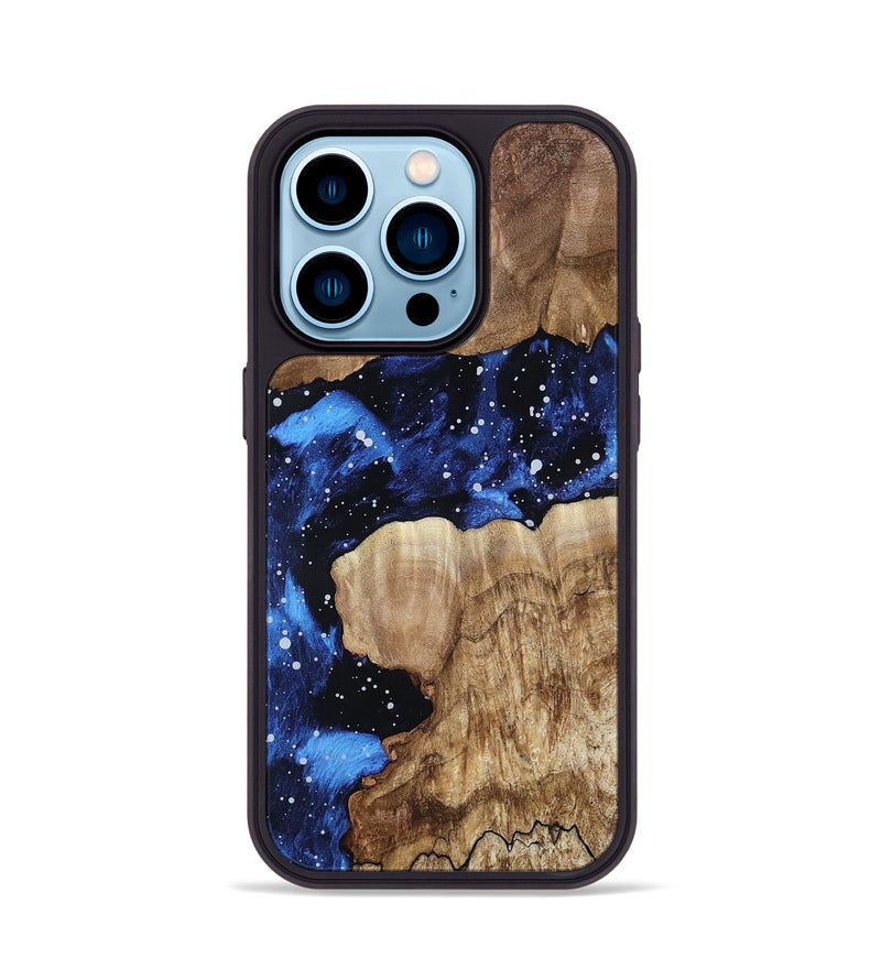 iPhone 14 Pro Wood Phone Case - Luther (Cosmos, 801213)